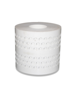 Egg belt 245x1.3 - 30m white KB PP / 6 rows 20mm holes
